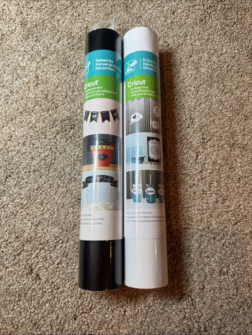 Cricut Chalkboard and White Erase Vinyl Pack